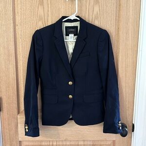 JCREW Navy Schoolboy Blazer - Size 0